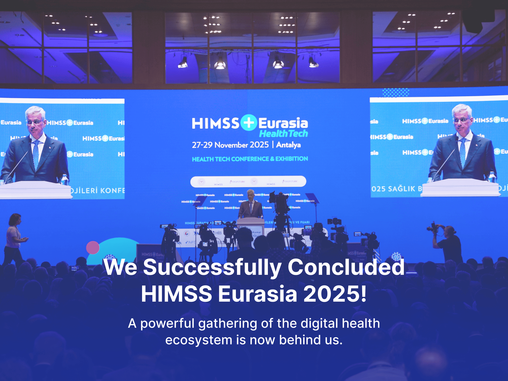 HIMSS Eurasia 2025 - Slide 3